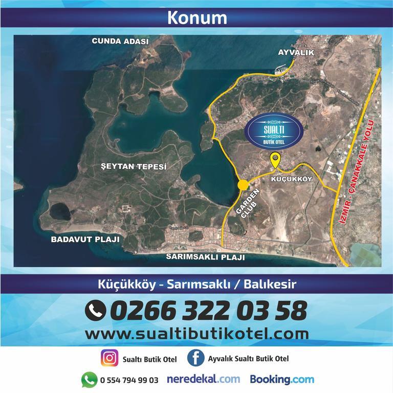 Sualti Hotel Ayvalik Bagian luar foto